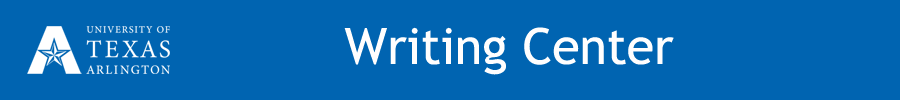 The University of Texas at Arlington Writing Center Logo